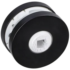 Impresso Rozet Rond Verdekt Modulair Aluminium Zwart 2stuks