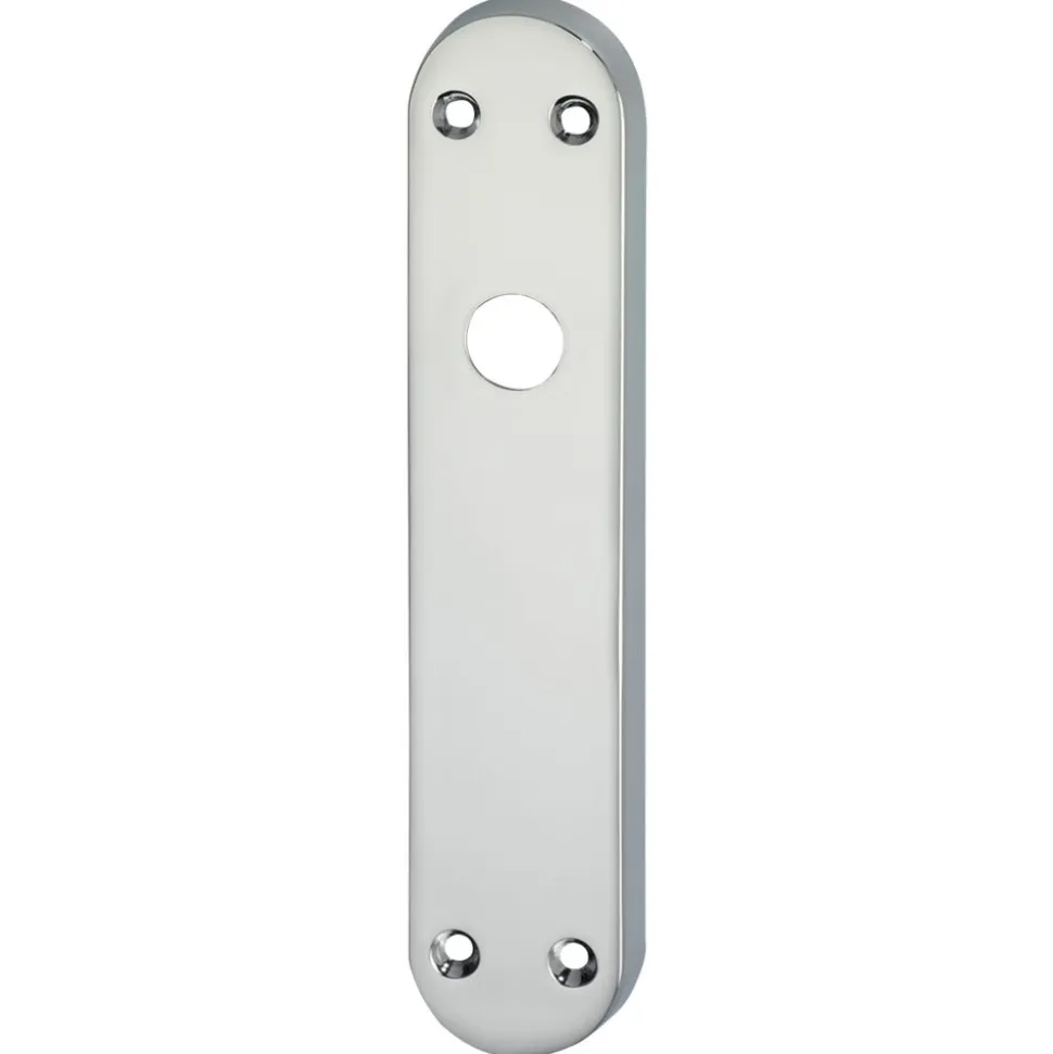 Impresso Schild Ovaal Blind Modulair Chroom 2stuks