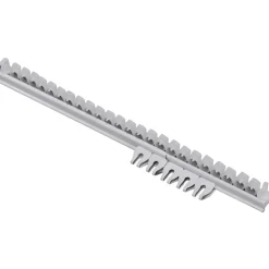 Intensions Gordijnrails complete set 260-500 cm PLUS rail wit