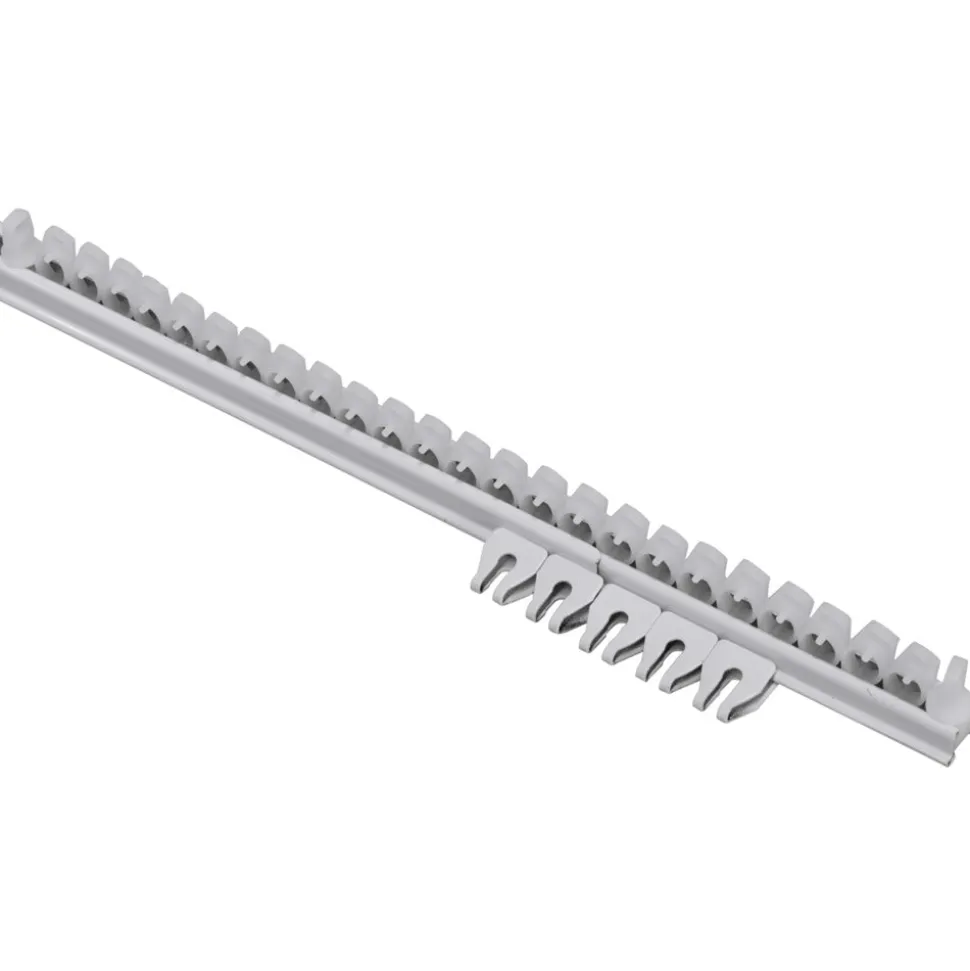 Intensions Gordijnrails complete set 260-500 cm PLUS rail wit
