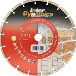 InterDynamics Diamantzaag Universeel Basic+ 230mm