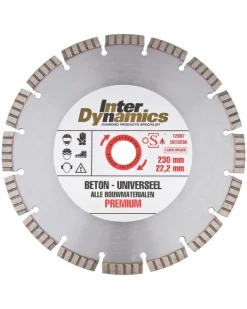 InterDynamics Premium Diamantzaagblad 125mm