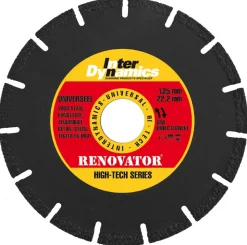 InterDynamics Universeel Renovator Diamantzaagblad 125mm