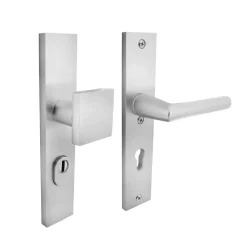Intersteel SKG3Veiligheidsbeslag Rechthoekig Greep/Kruk Geveerd PC72mm Met UTB Aluminium