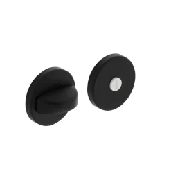 Intersteel WC-sluiting diam. 50x7mm + 7mm Nokken Met 8mm stift alu./Zwart