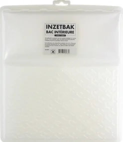 Inzetbak tbv Verfbak Grijs 31x35cm 5st