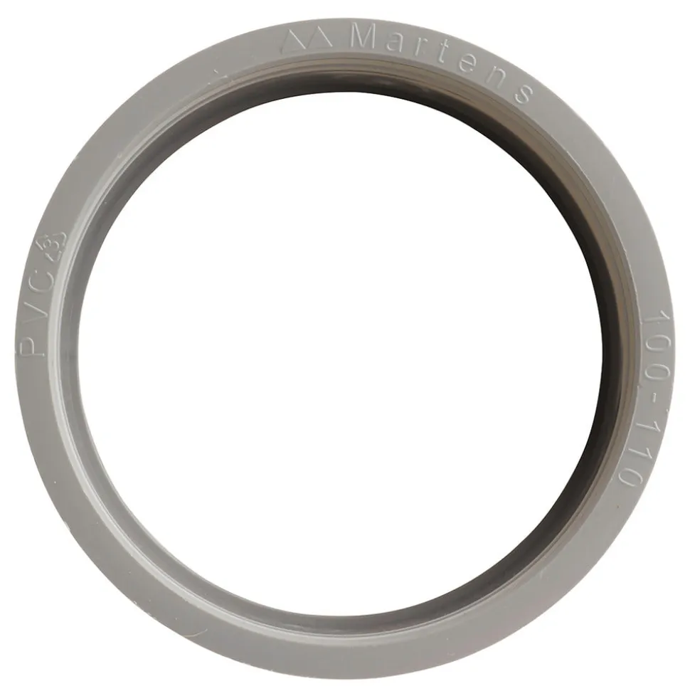 Inzetverloopstuk PVC wanddikte 3,2 mm Ø 110x100 mm t.b.v. binnenhuisriolering