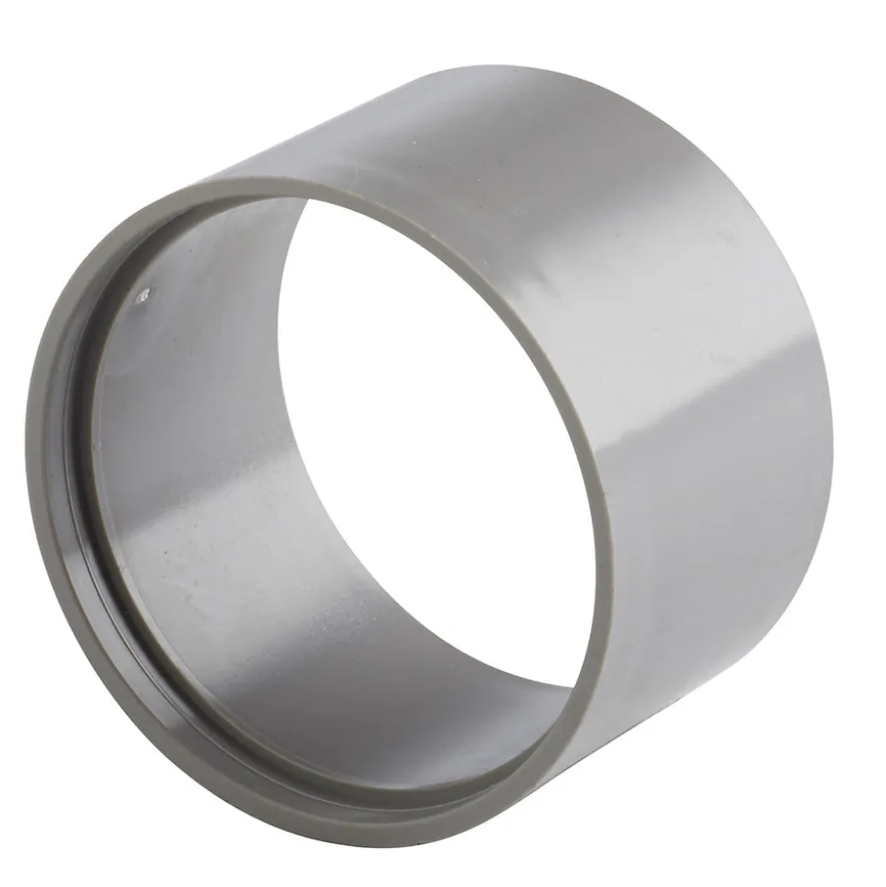 Inzetverloopstuk PVC wanddikte 3,2 mm Ø 75x70 mm t.b.v. binnenhuisriolering