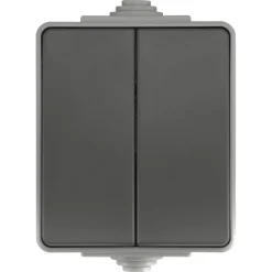ION INDUSTRIES Spatwaterdicht Opbouw Schakelaar Serie IP54 Grijs