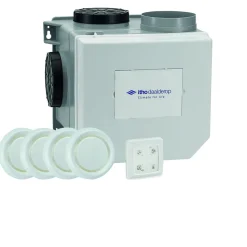 Itho Daalderop Woonhuisventilator Incl RV-Sensor Inside, RFT Autobediening En 4 Ventielen