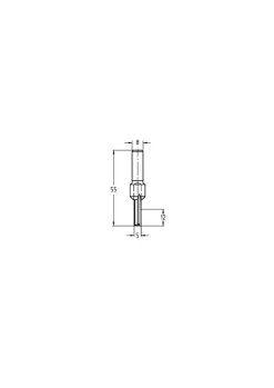 JSO-TR Groeffrees HW 5mm, schacht 8 mm
