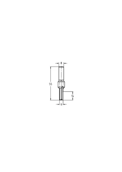 JSO-TR Groeffrees HW 6 mm, schacht 8 mm