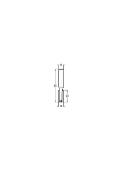 JSO-TR Groeffrees HW 8 mm, schacht 8 mm