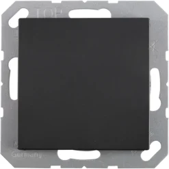 Jung A550 Inbouw Blindplaat Mat Zwart