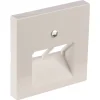 Jung AS500 Inbouw Centraalplaatw Telefoon/Data 2x8-Polig Polarwit