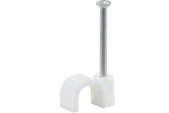 Kabelclip Rond Wit 4mm 300st