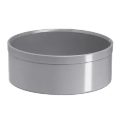 Kap PVC wanddikte 3,2 mm Ø 75 mm voor spie-eind KOMO-keur