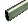 Kastroede ovaal 120 cm 30x15 mm wit gelakt