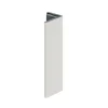 Keralit Eindprofiel Kunststof Classic Nerf Wit RAL 9016 4000mm