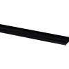 Keukenplintprofiel Kunststof Zwart 9,5x20x2600mm