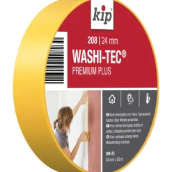 Kip 208 Washi-Tec Tape Premium Plus Geel