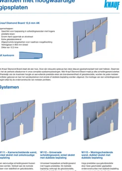 Knauf Gipsplaat Diamond Board HRK-SFK 100x150cm