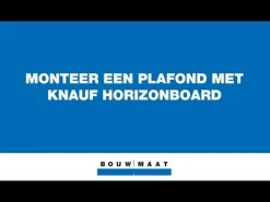 Knauf Gipsplaat Horizonboard A 4xAK 260x60cm 12,5mm