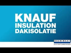 Knauf Insulation Isolatie MW34 Alu Plus Minerale Wol 120mm Rd3,5 5000x600mm 3m2