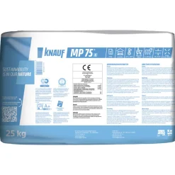 Knauf Machinepleister MP75 E 5-25mm 25kg
