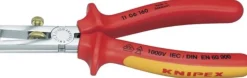Knipex Afstriptang 160mm  Met Openingsveer VDE