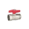 Kogelstopkraan met vlindergreep Draad 3/4"F x 3/4"M
