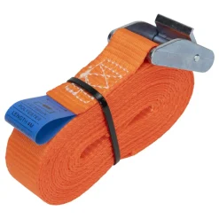 Konvox Spanband 25mm Met Klemgesp HD 125/350daN Oranje 4m