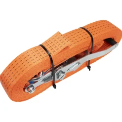 Konvox Spanband 50mm Met Ratel En Haak HD 2500/500daN Oranje 9m