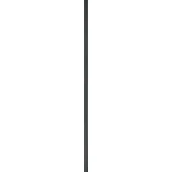 Koplat Grenen Zwart Gelakt 12x45x2700mm FSC Mix 70%
