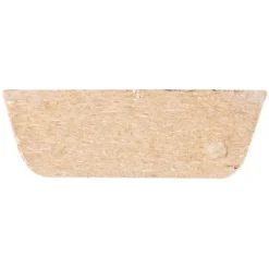 Koplat Schuin MDF Folie Wit 70% PEFC