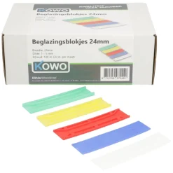 Kowo Beglazingsblokjes Verschilllende Diktes 24mm 100st