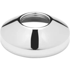 Kraanrozet messing verchroomd 3/4'' luxe