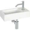 L'Aqua Fonteinset Brussel Keramiek Wit 36x18x9cm