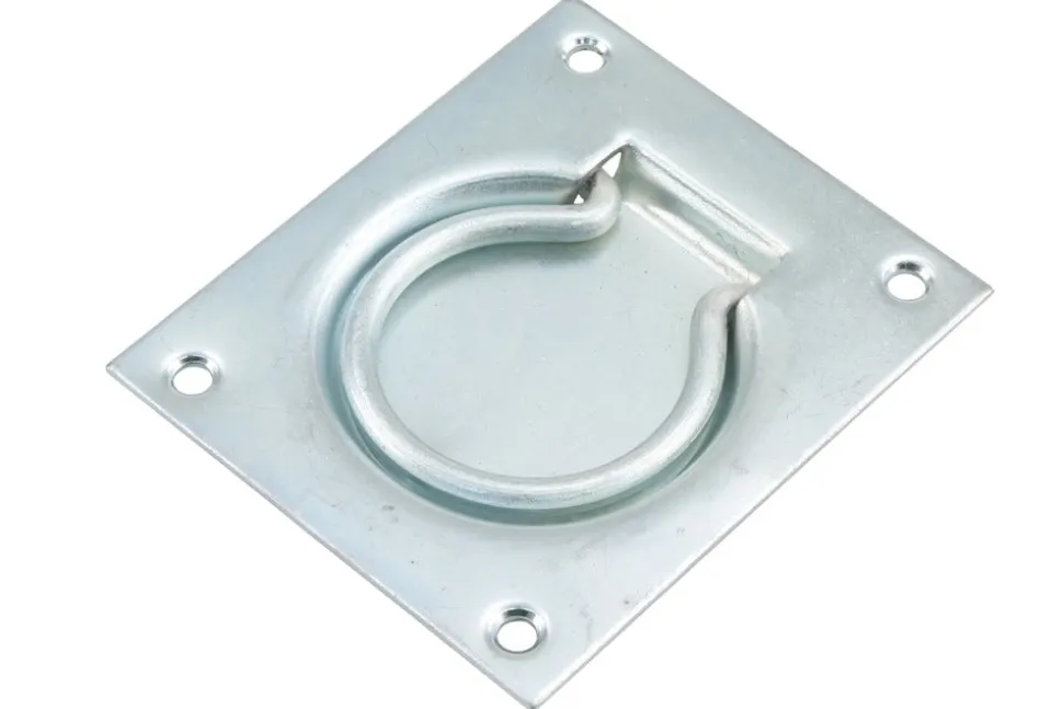 Luikring Staal VerZinkt 75x90mm Inlatend Model