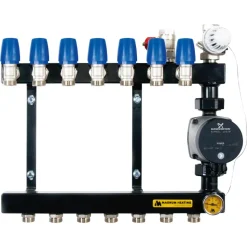 MAGNUM Heating Verdeler Basic Staal 2 Groeps