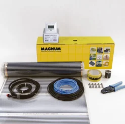 MAGNUM Heating Vloerverwarming Elektrisch Microfoil Incl WiFi Thermostaat 120W 5m²
