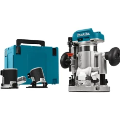 Makita Boven-kantenfrees DRT50ZJX2 18V Li-ion Zonder Accu's En Lader