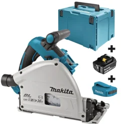Makita  Invalcirkelzaag DSP600ZJ 165 mm 2x18 V in Mbox