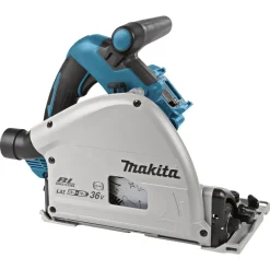 Makita Invalcirkelzaag DSP600ZJ 165 mm 2x18 V in Mbox