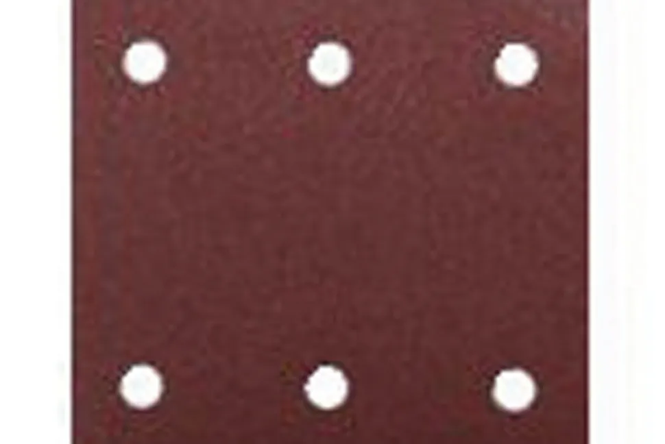 Makita Red Velcro Schuurpapier 114x102mm 10st