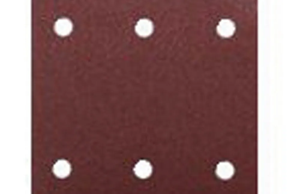 Makita Red Velcro Schuurpapier 114x102mm 10st
