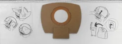 Makita Stofzak Fleece Stofzuiger P-72899 5st