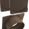 Martens Begin-eindplaat PVC Ø 110 mm met zij-uitloop