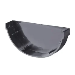 Martens Mastgoot eindstuk PVC 100 mm antraciet 1 stuk
