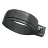 Martens Ophangbeugel kunststof 80 mm antraciet voor  PVC buis HWA